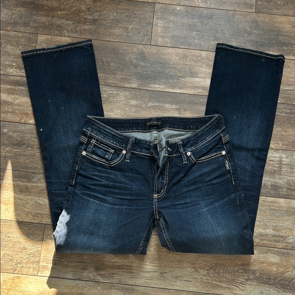 Silver Jeans Dark Indigo Boot Cut Women's Jeans